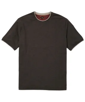 Comfort Wear Youthful Style Left Coast Tee Kipa Short Sleeve Pique Crewneck