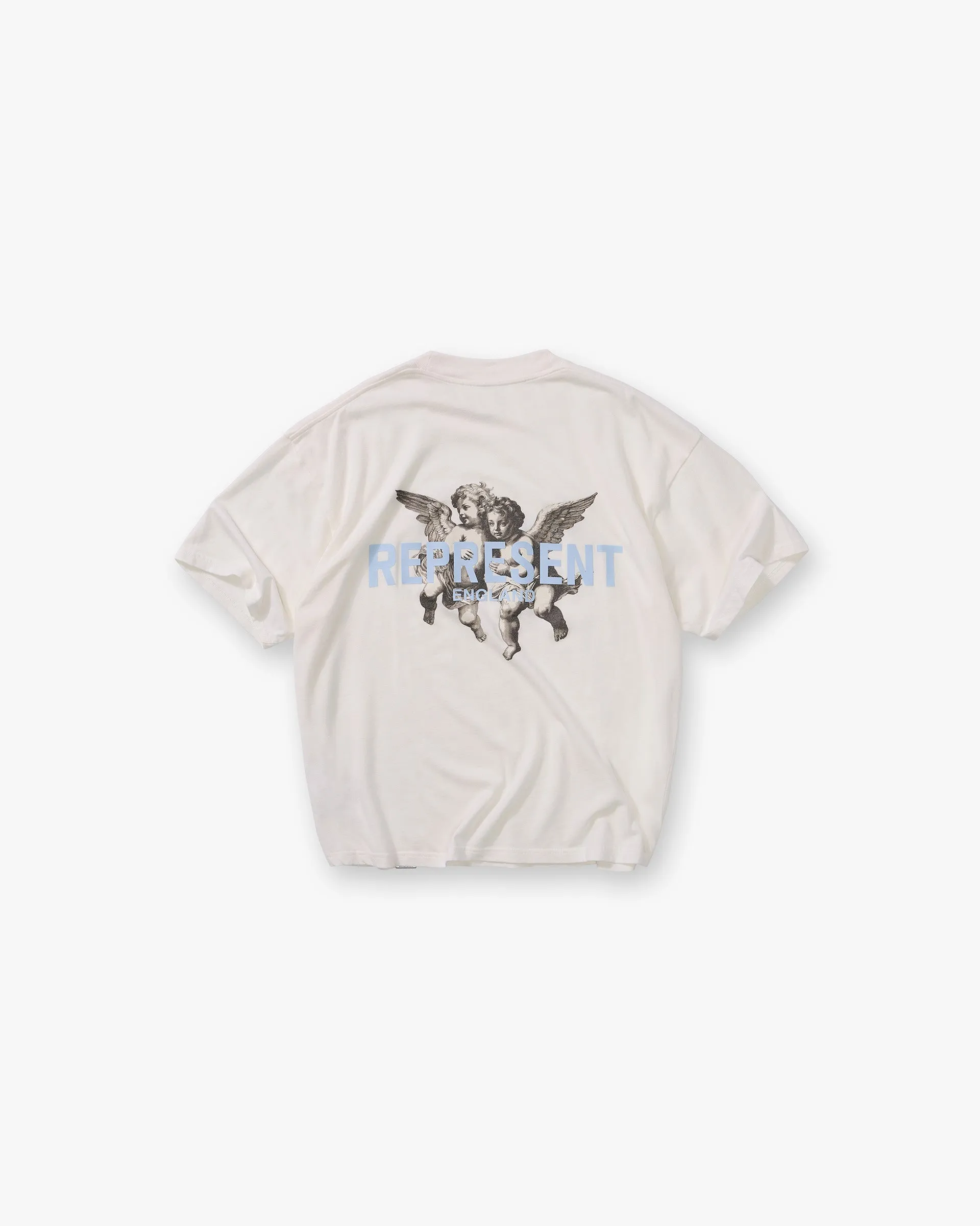 Legacy Cherubs T-Shirt - Flat White Relaxed Wearable Easy Fit Wear