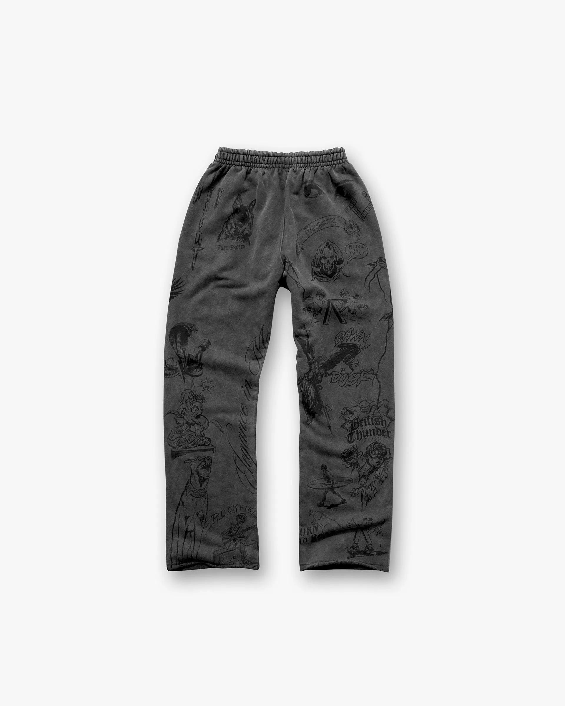 Legacy Sweatpant - Vintage Grey Travel Ready ResilientElasticBand