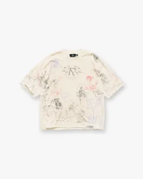 Sleek Design Legacy T-Shirt - Buttercream