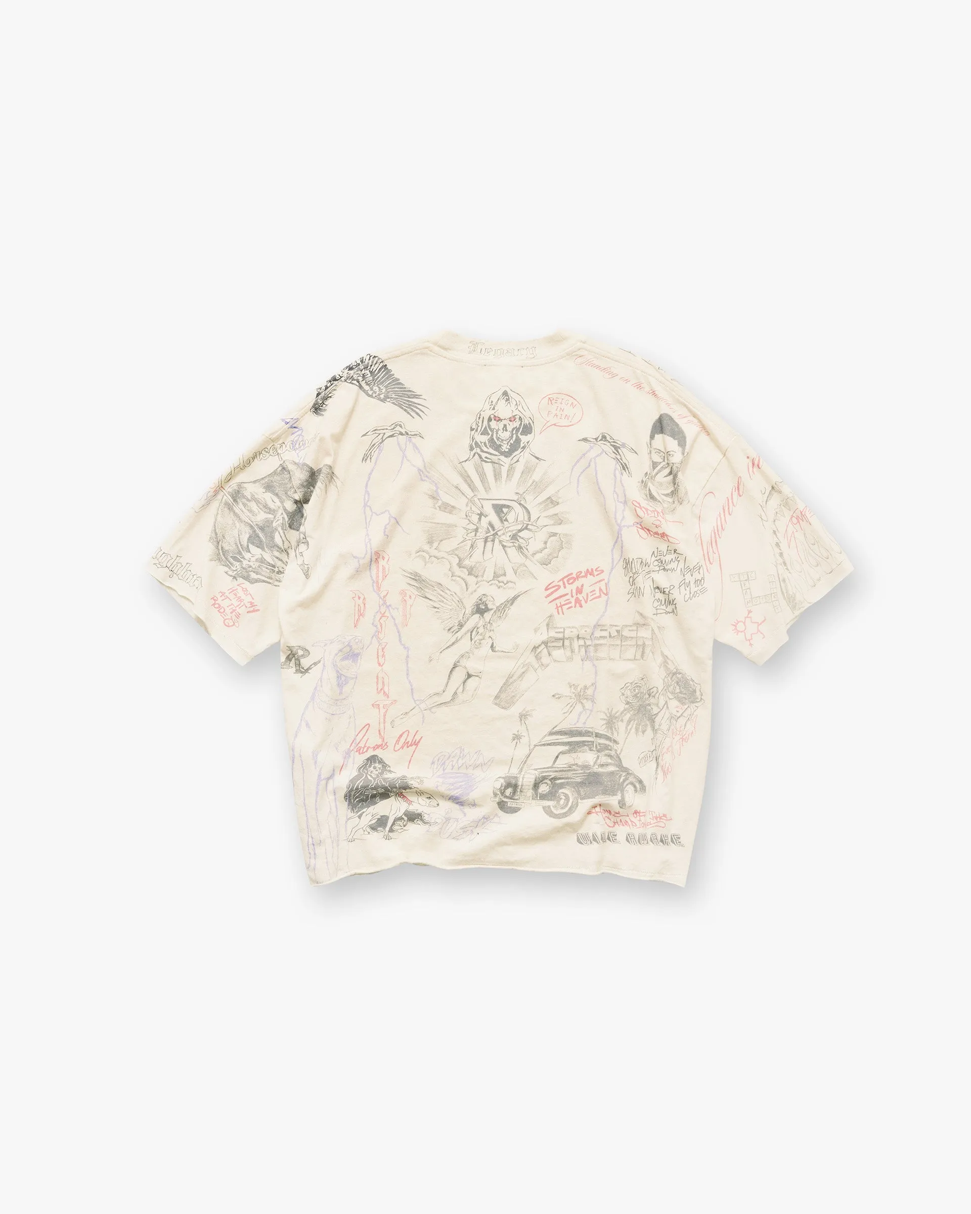 Legacy T-Shirt - Buttercream Sports Outfit Versatile Top