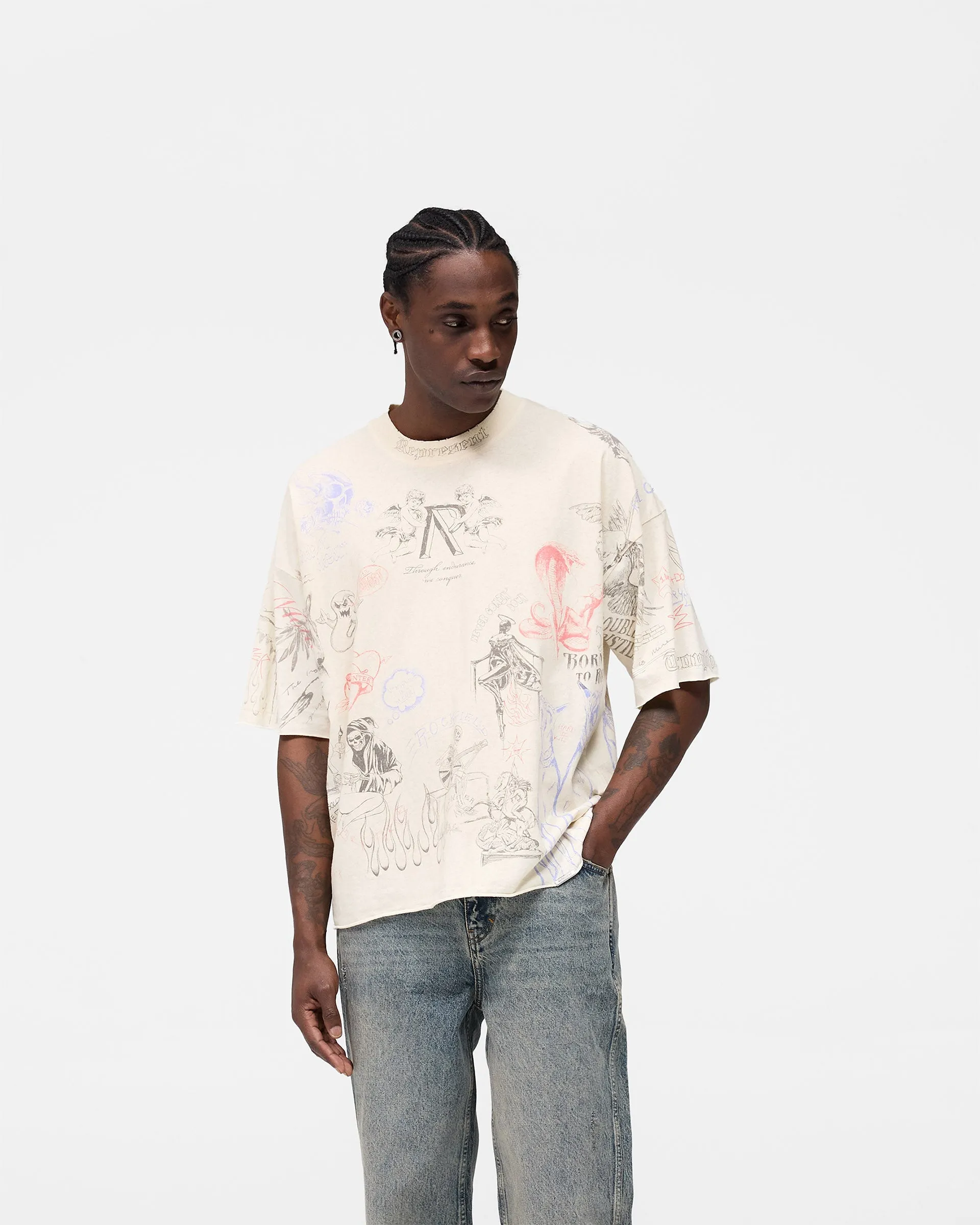 Legacy T-Shirt - Buttercream Essential Style Wear