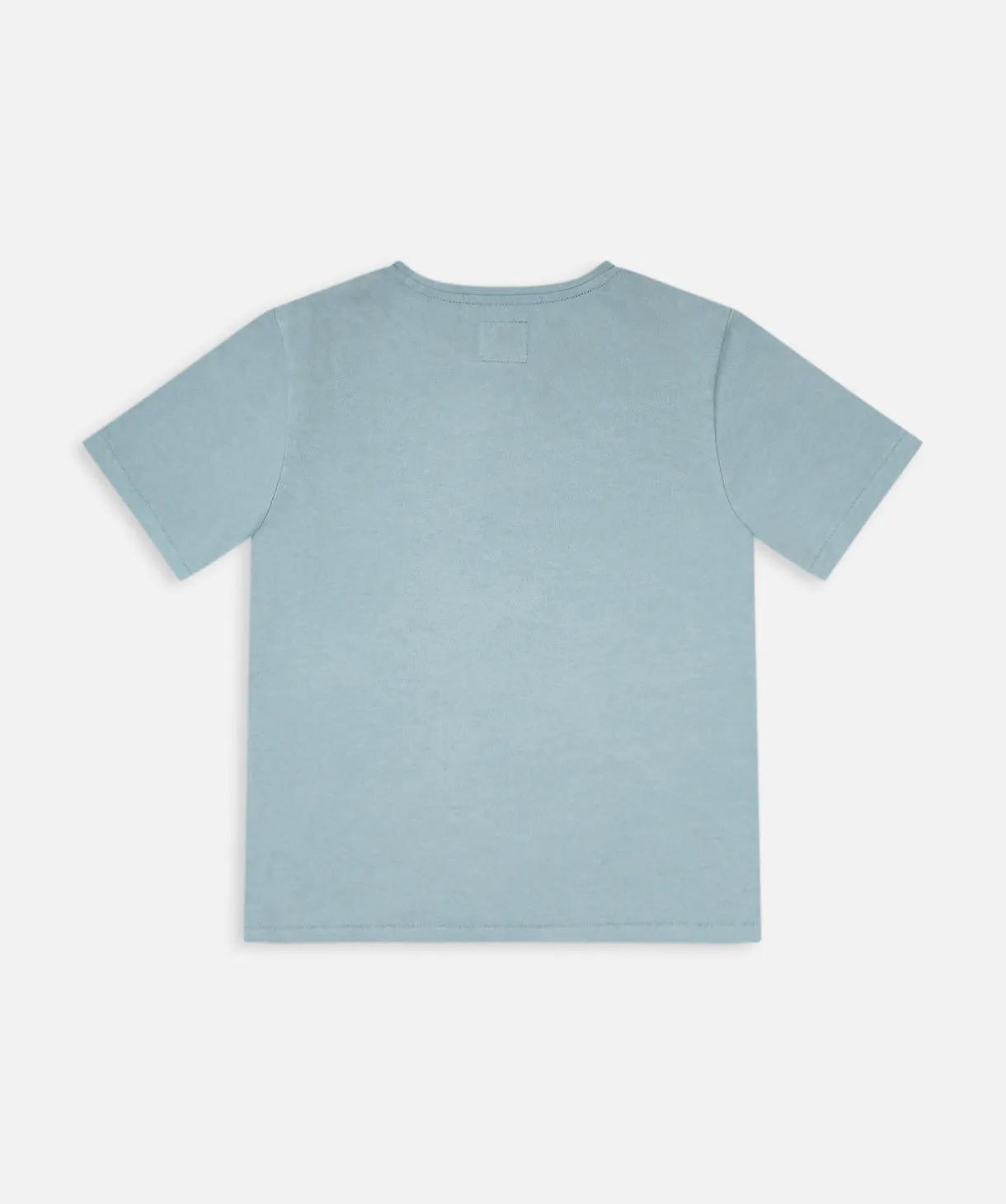 The New Marcoola Tee - Harbour Blue ReinforcedNeckline Casual Flex Design