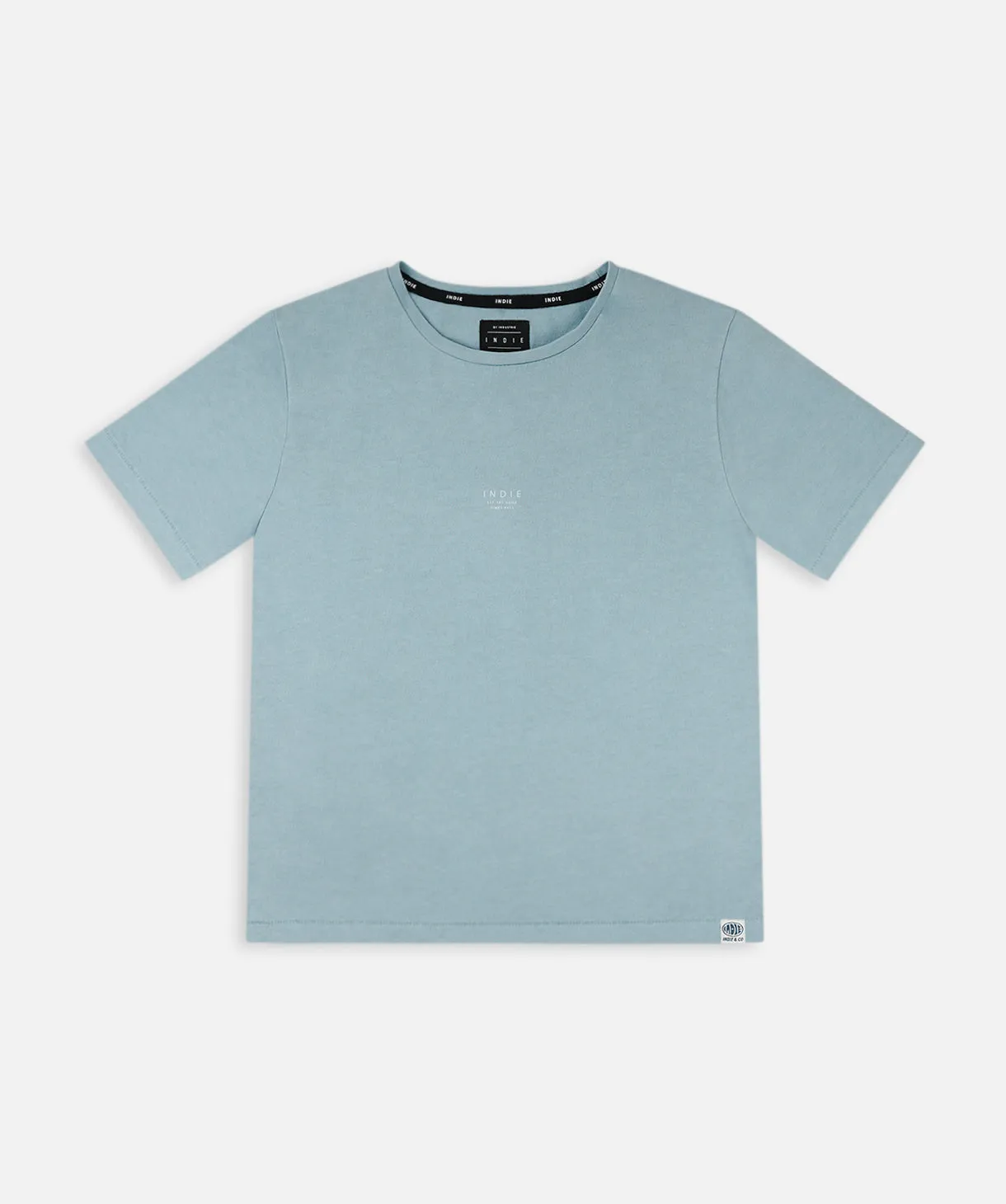 Slim fit clothing The New Marcoola Tee - Harbour Blue