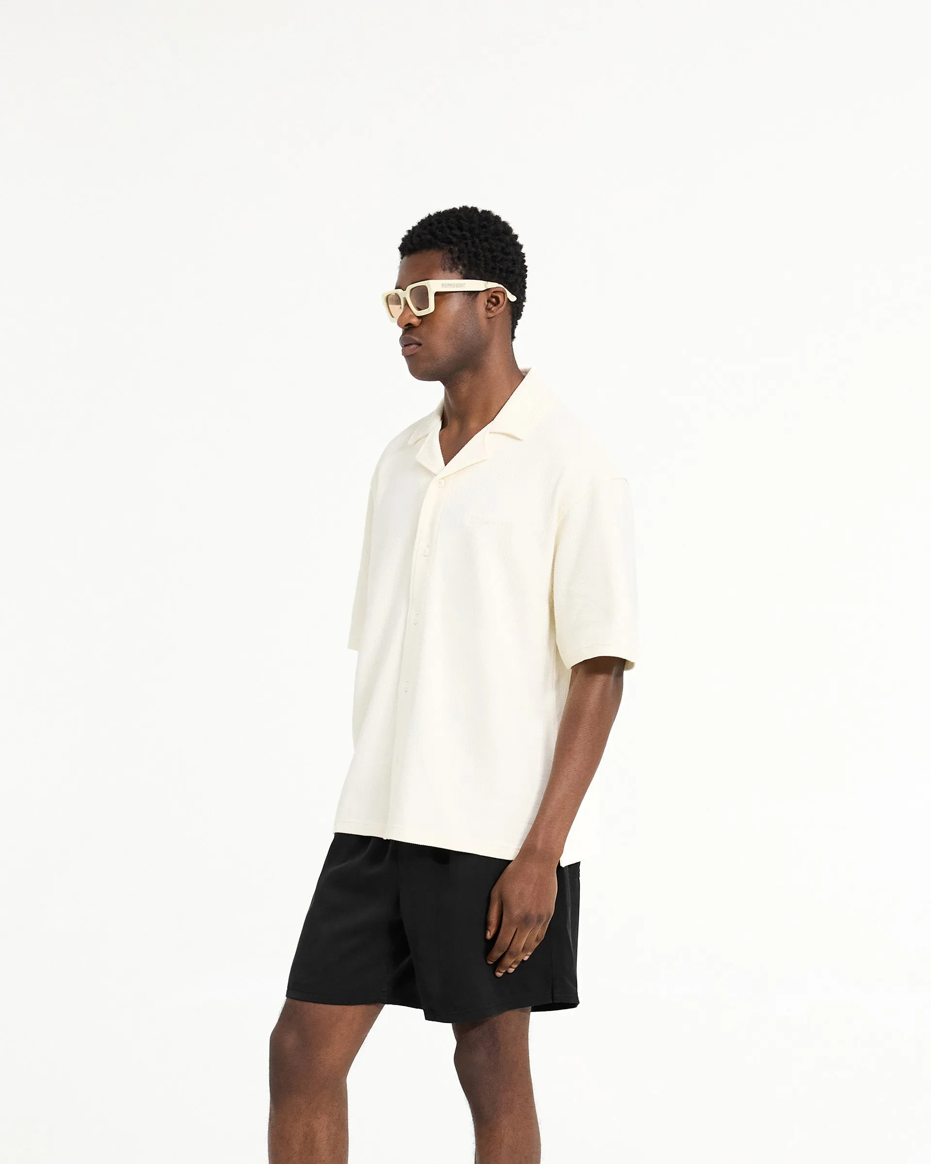 Waffle Shirt - Antique White Trendy Wear Corporate Wear