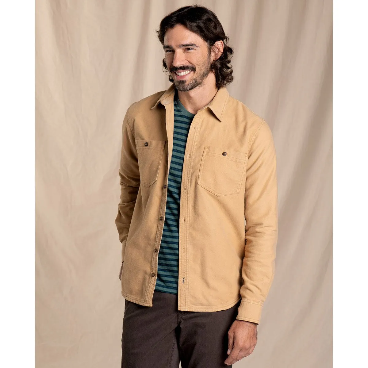 Neutral Tones Men's Morrison Long Sleeve Shirt