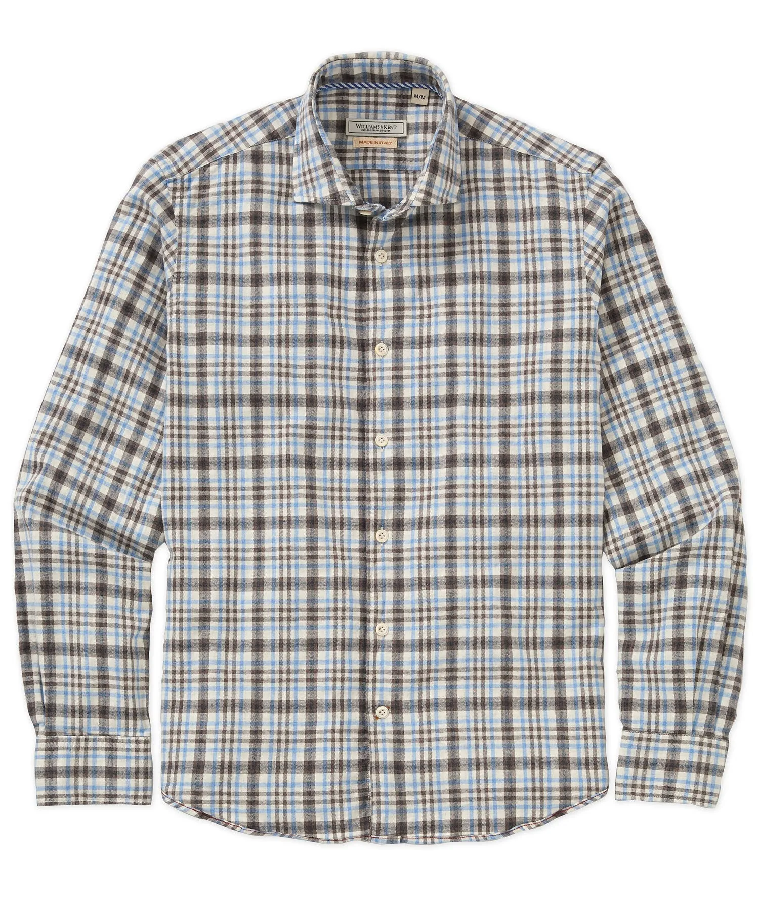 Trendy Fit Versatile Layering Long Sleeve Multi Plaid Twill Shirt