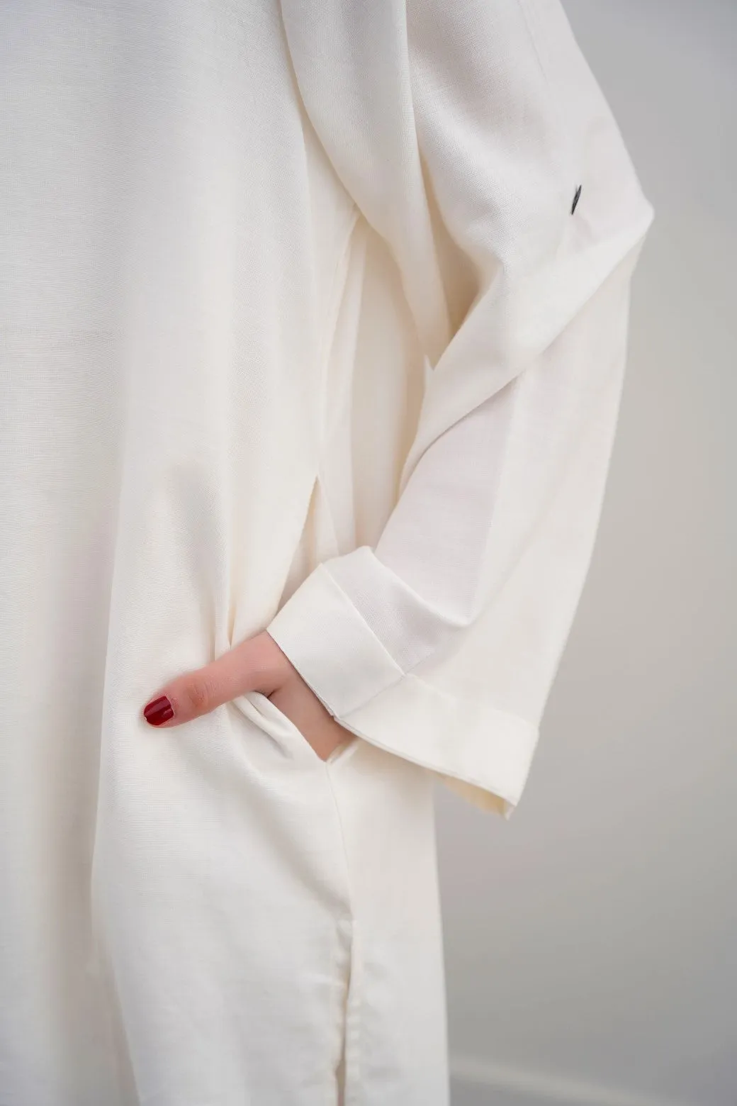 COTTON FLARE TUNIC Versatile Layering