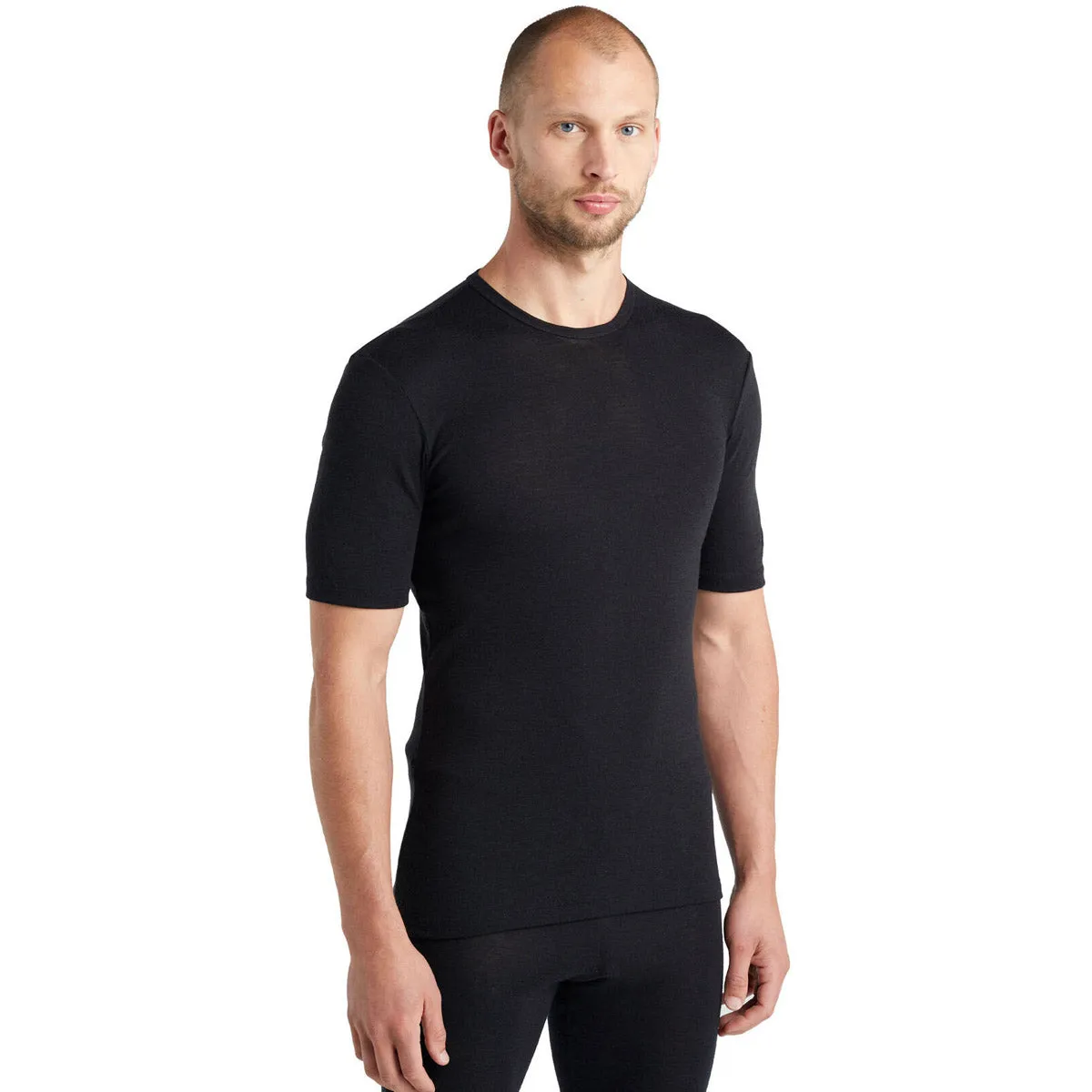 Men's Merino 175 Everyday Short Sleeve Crewe Thermal Top Midweight Textile Easy Wear