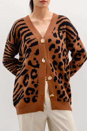 Recycled Yarn JUNGLE CARDIGAN
