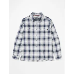 Button Down Design Men's Movatn Heavyweight Long-Sleeve Flannel Shirt