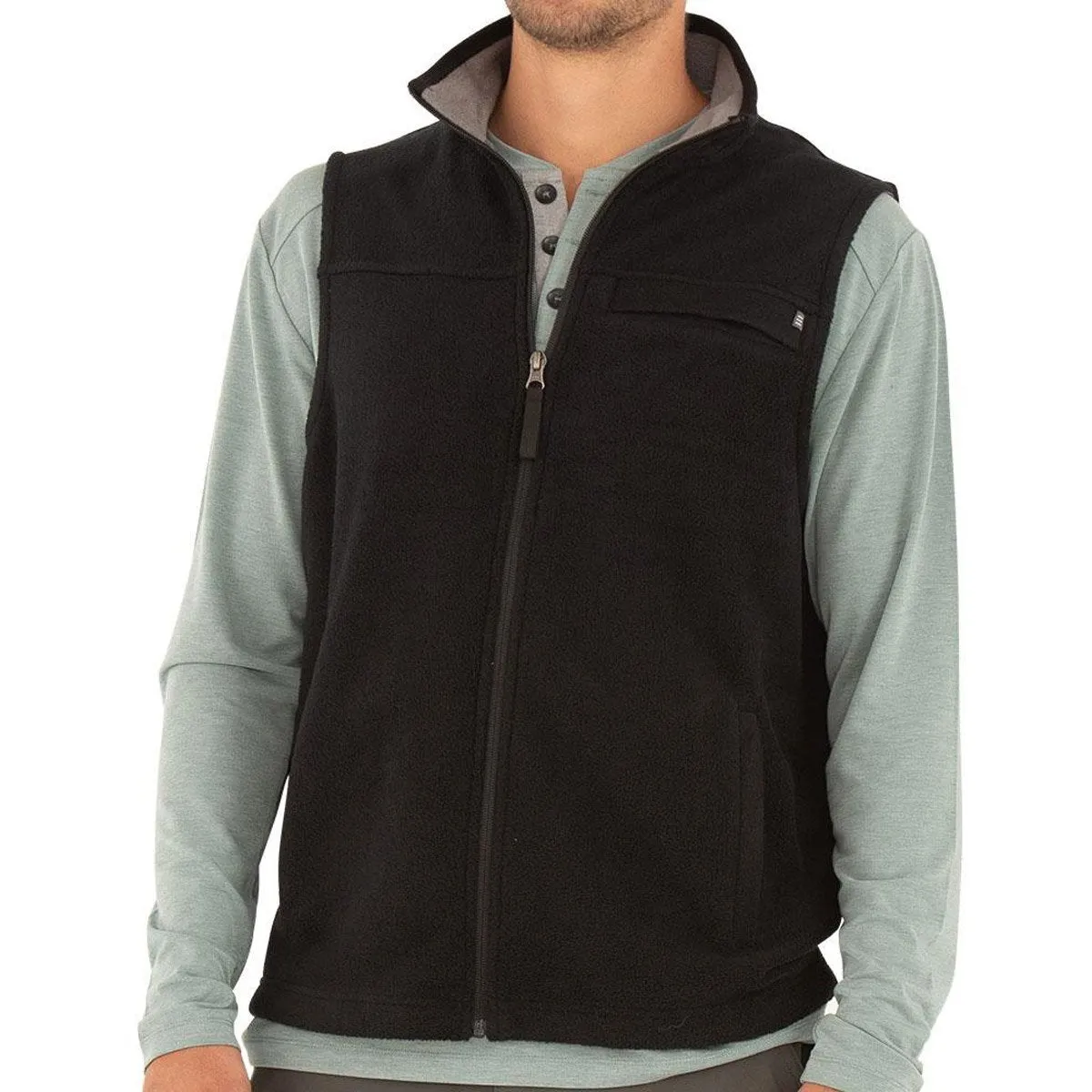 Comfort Flex Fit Men's Bamboo Polar Fleece Vest