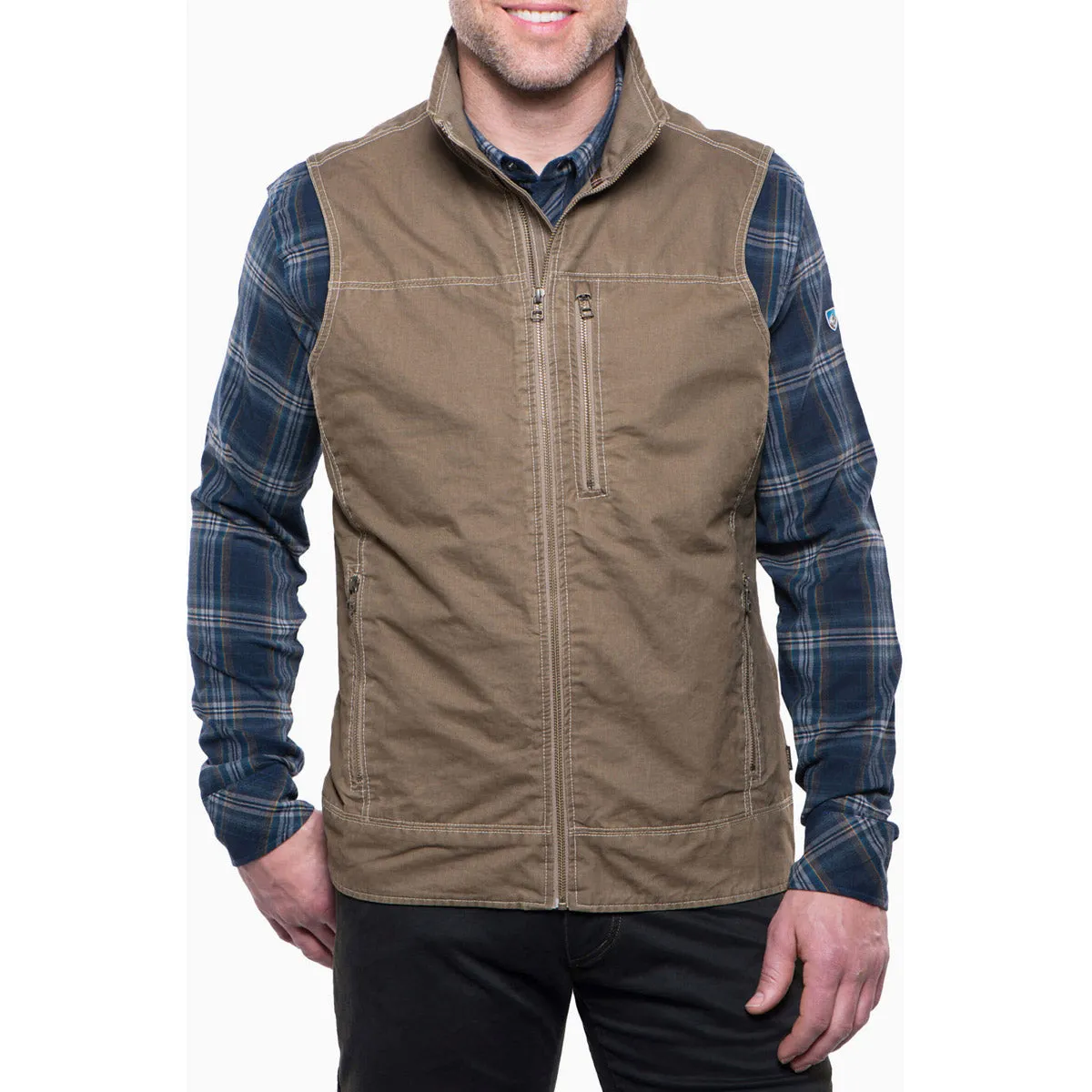 Men's Burr Vest Taped Seam Technology