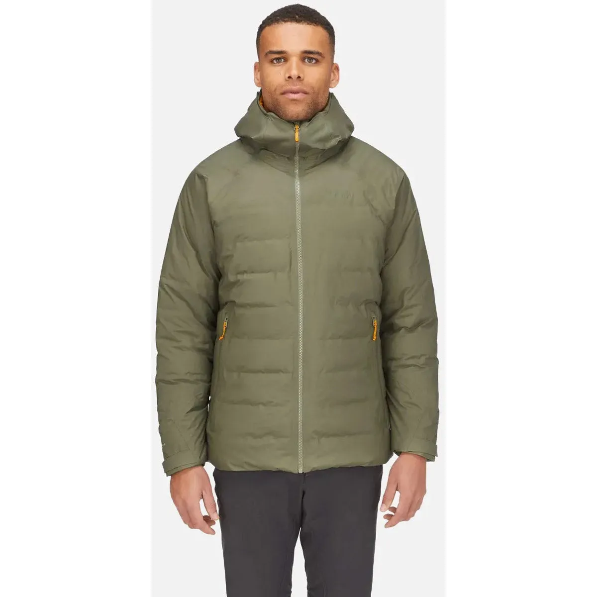 Tailored Cut Soft Shell Men's Valiance Waterproof Down Jacket