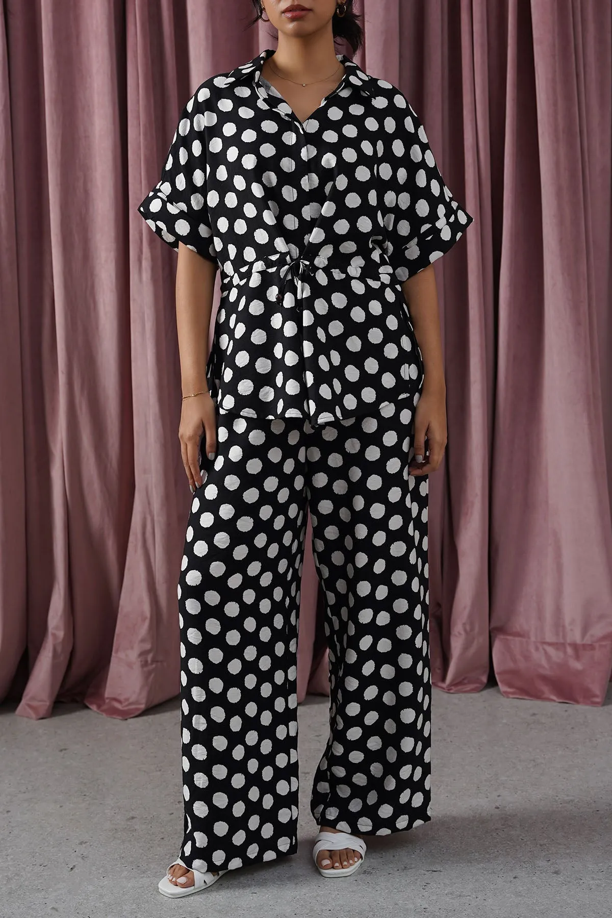 Sustainable Weave Inner Layer MIDNIGHT MOON SHIRT