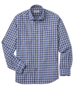 Mini Shadow Box Check Long Sleeve Sport Shirt Wardrobe Must-Have Classic Comfort