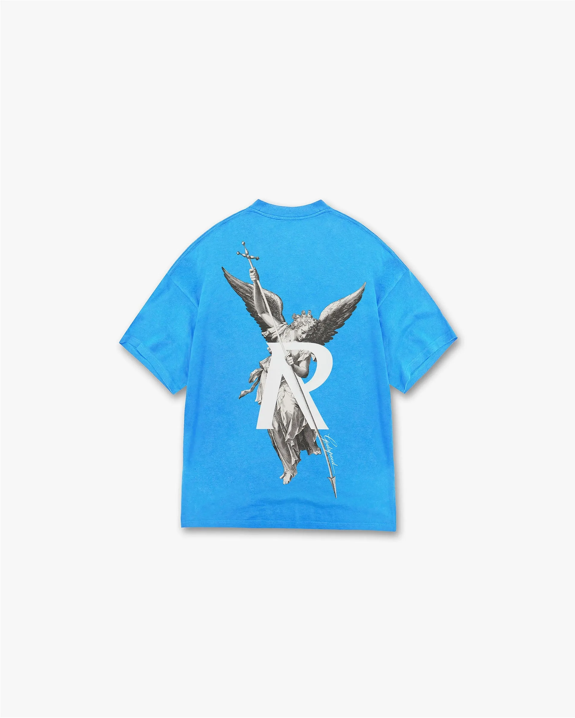 Archangel T-Shirt - Electric Blue Sustainable Textile