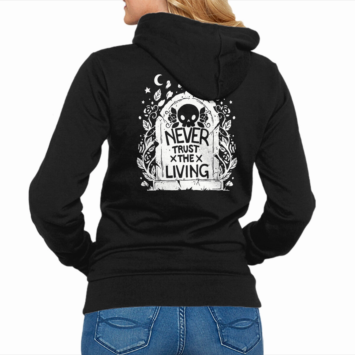 Don't Trust The Living Simple Hoodie