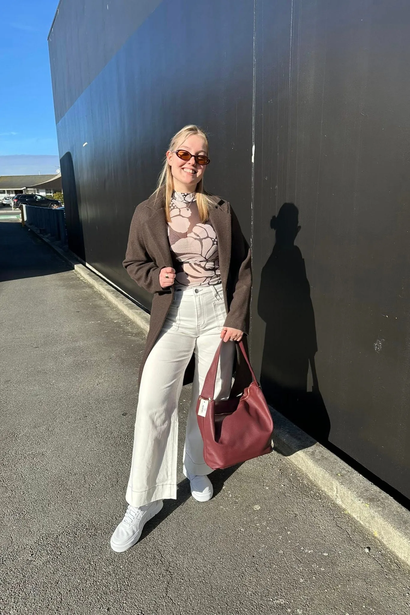 Minkpink Persephone Mesh Skivvy Top Black - Floral ButterSoft Handfeel Lightweight Knit