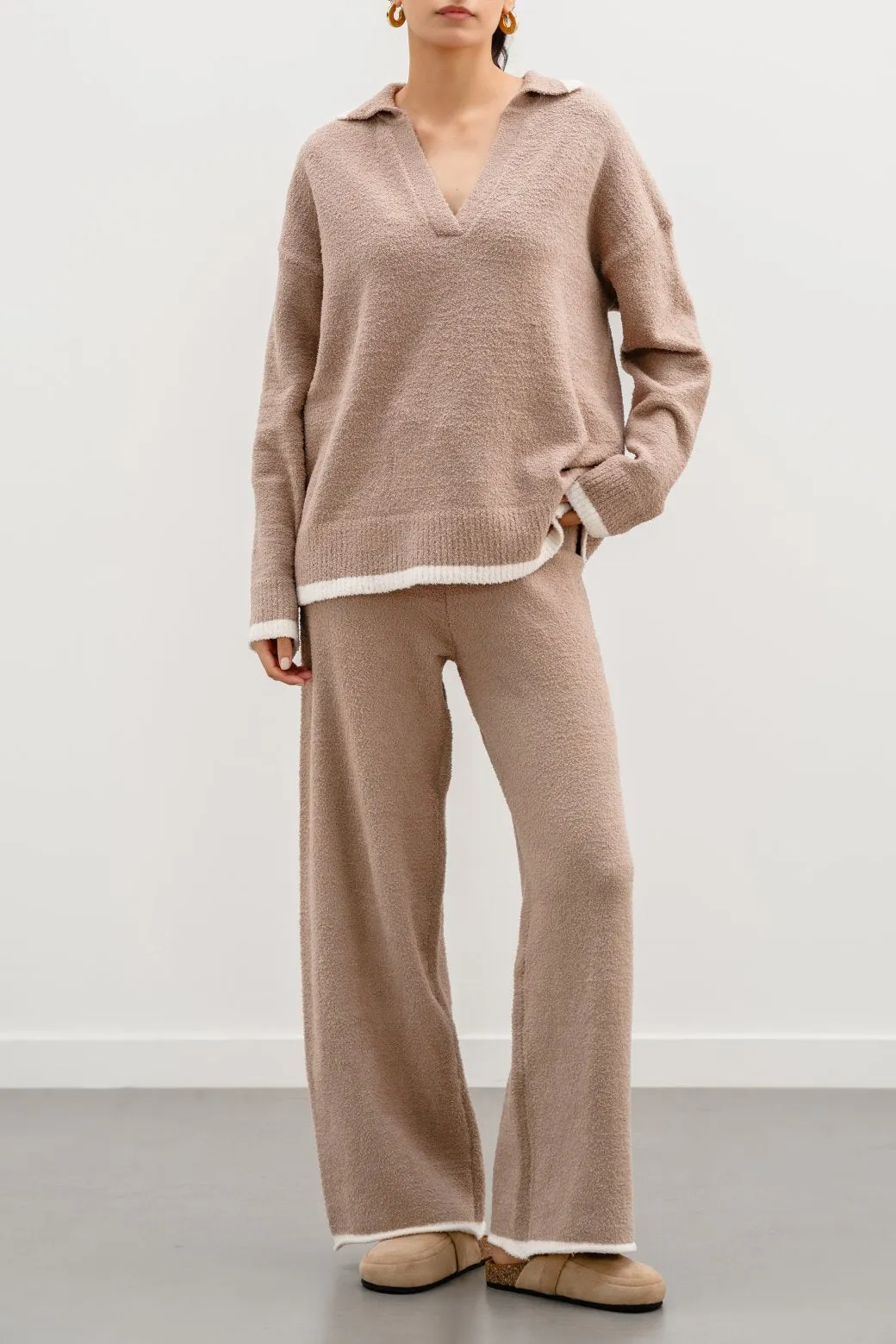 MINKY LOUNGE JUMPER Non Static Fiber Tech Chilly Fit Wear