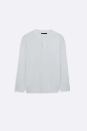RIBBED HENLEY Cozy Flex Wear