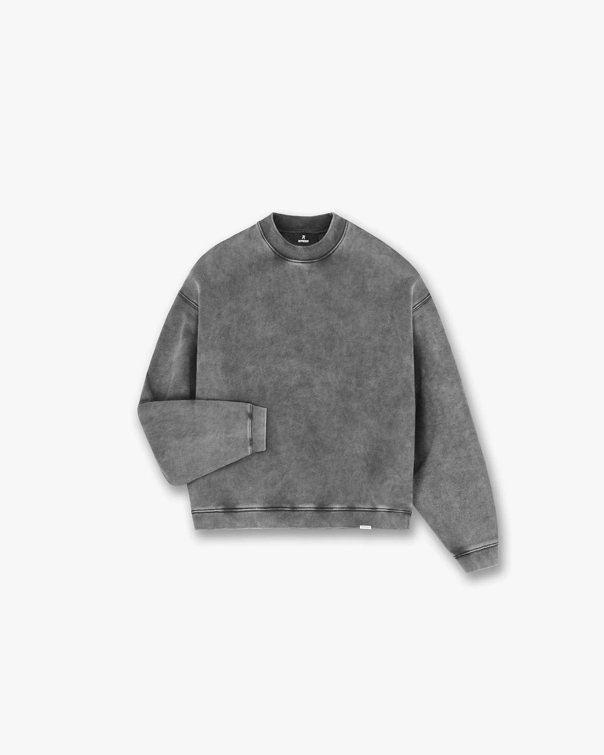 Initial Boxy Sweater - Vintage Grey Go-To Layer