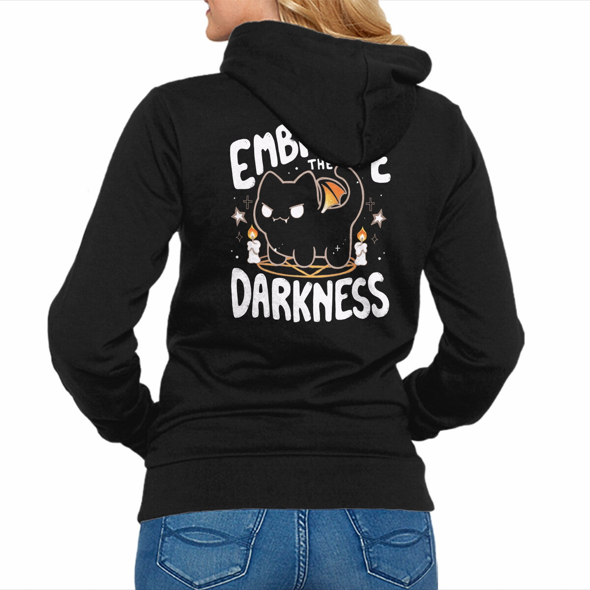 Easy to Carry Simple Wear Embracing The Darkness