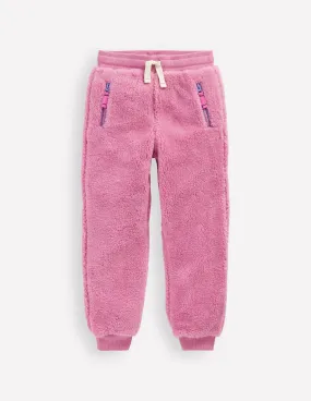 Cosy Fleece Joggers-Pink Haze Practical Style