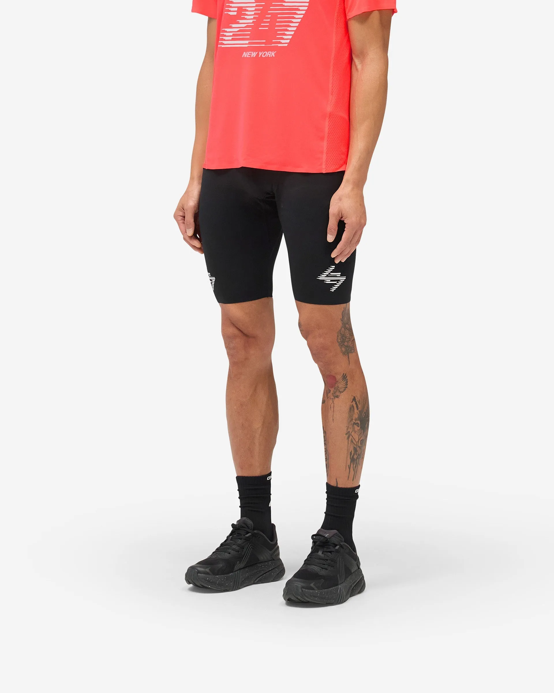 247 Marathon Half Tight - Black Flexible Movement Move Friendly