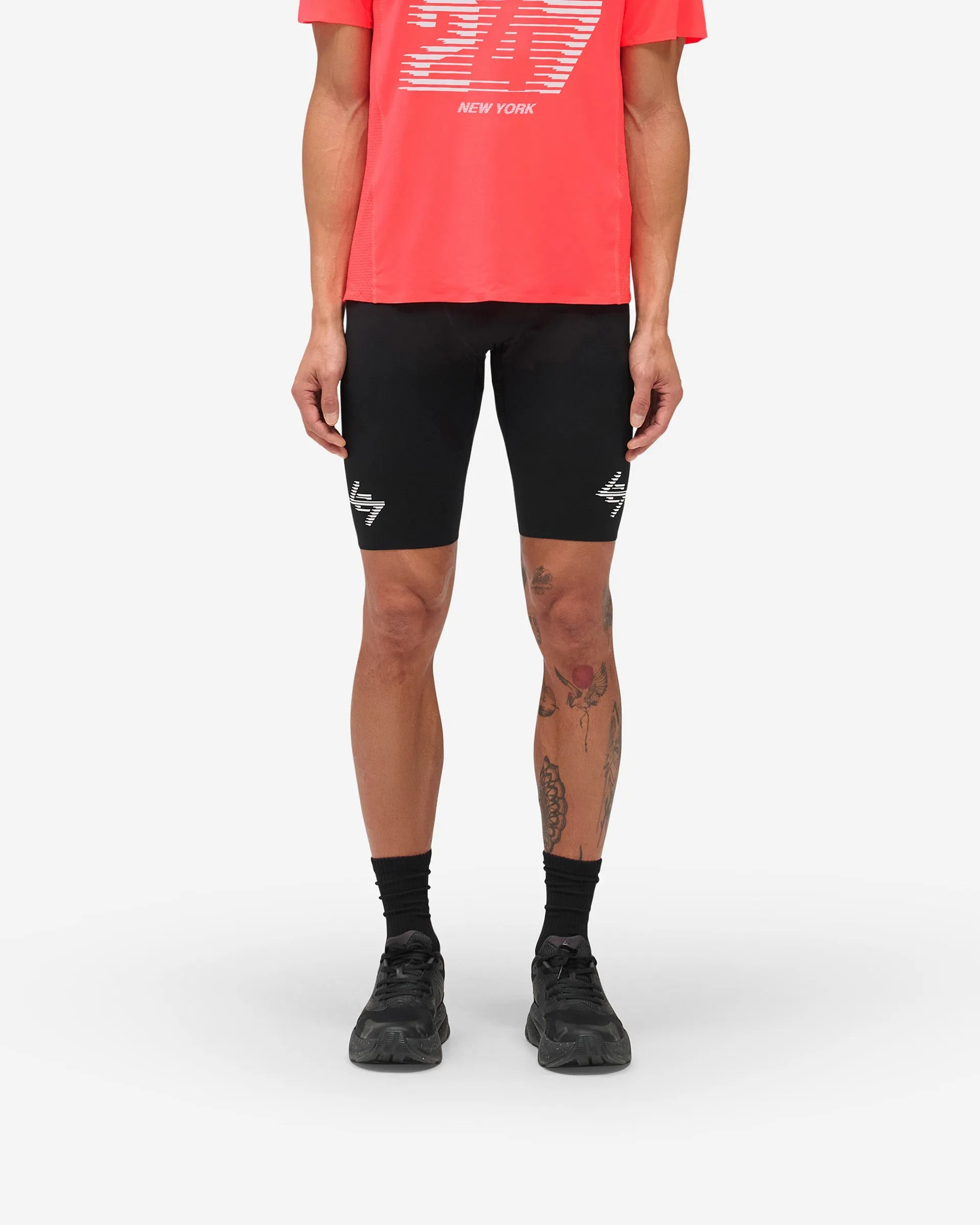 247 Marathon Half Tight - Black khaki shorts