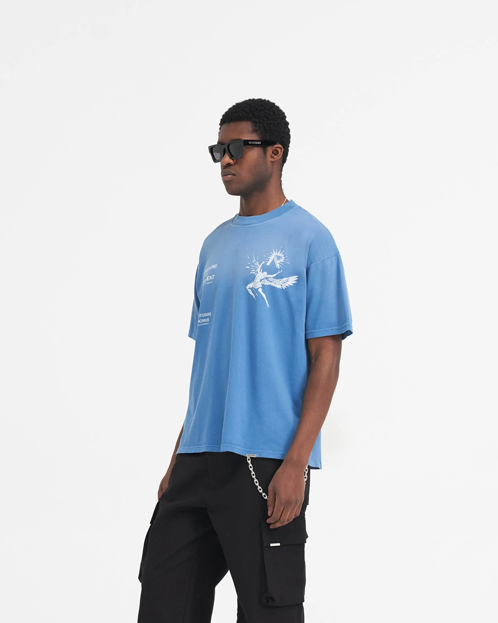Icarus T-Shirt - Sky Blue Durable Material