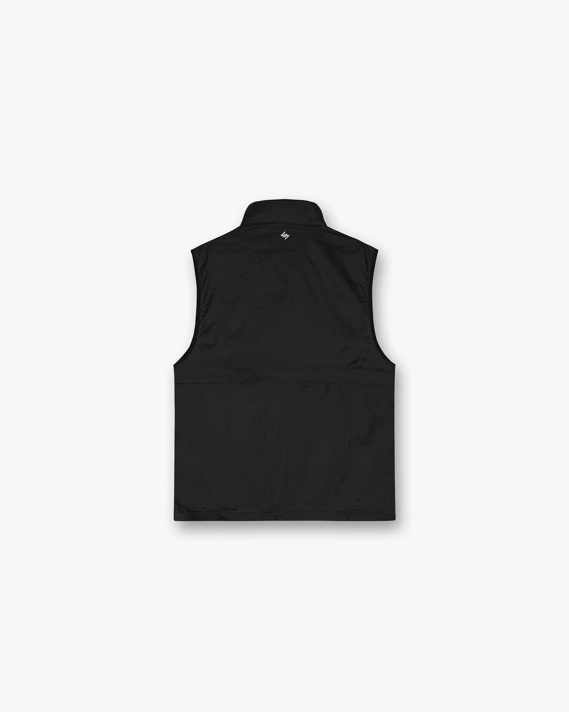 Versatile Layering Options 247 Run Gilet - Black