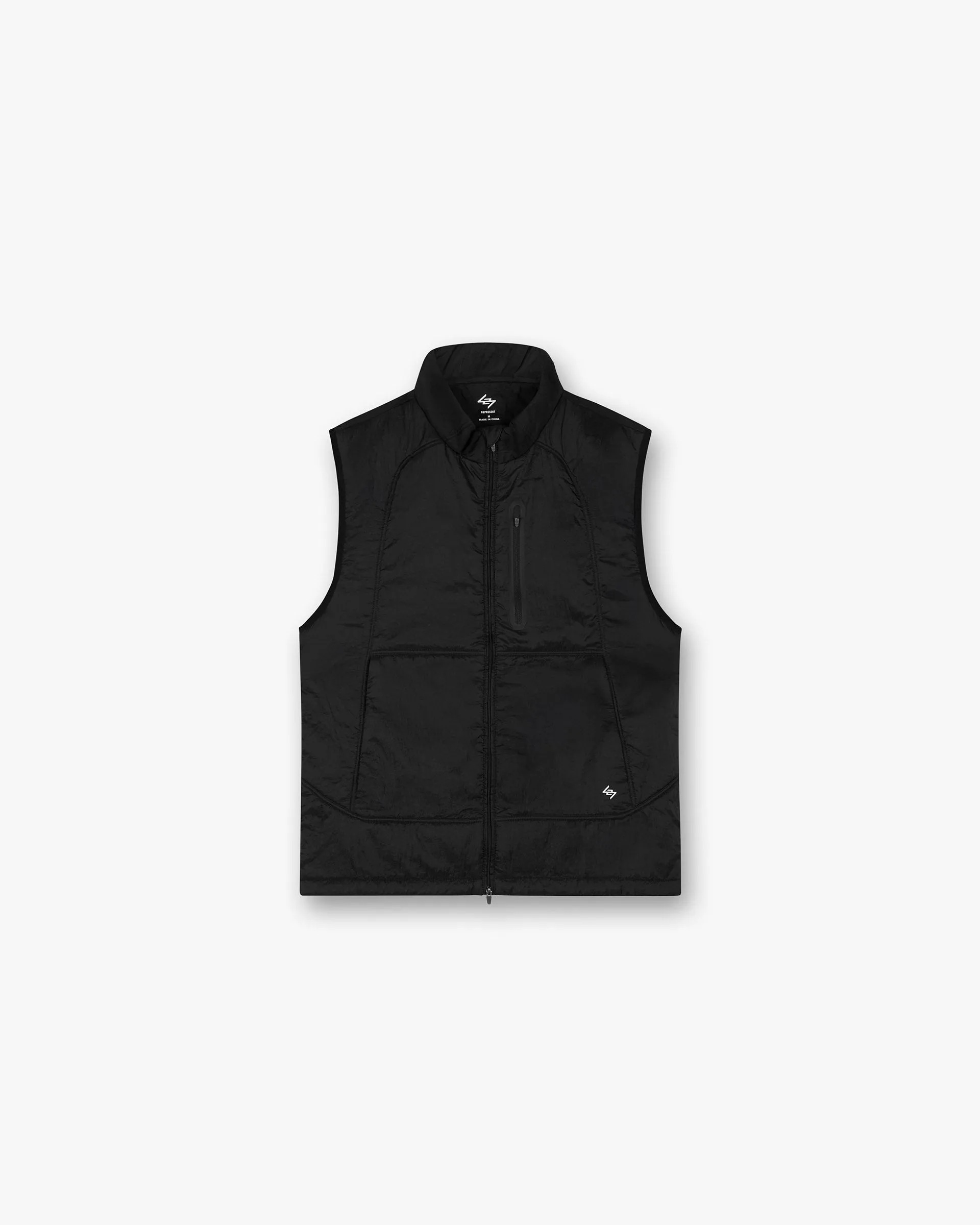 Rugged Outdoor Optimized Clean Fit Design 247 Run Gilet - Black