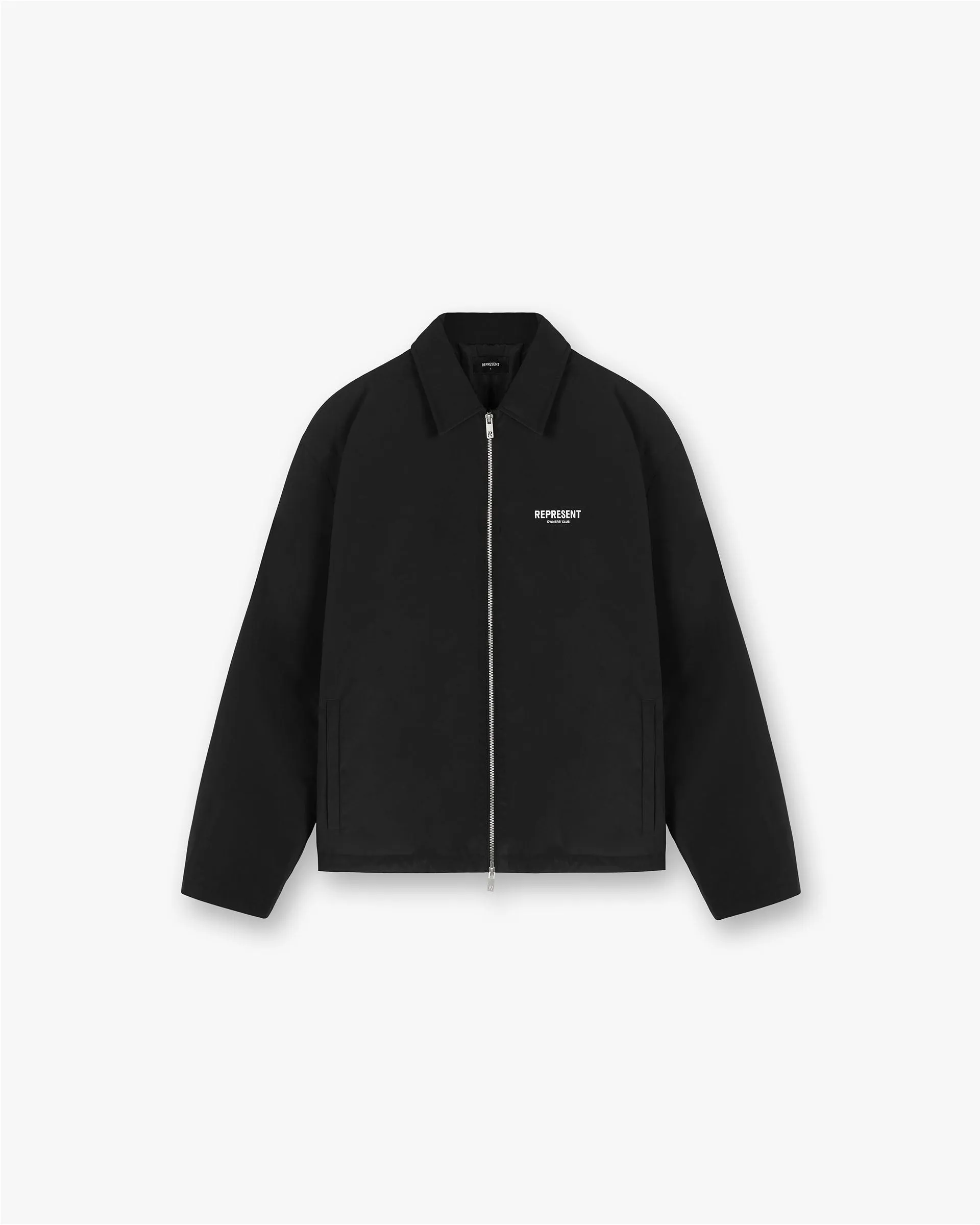 Multi Layer Option Represent Owners Club Coach Jacket - Black