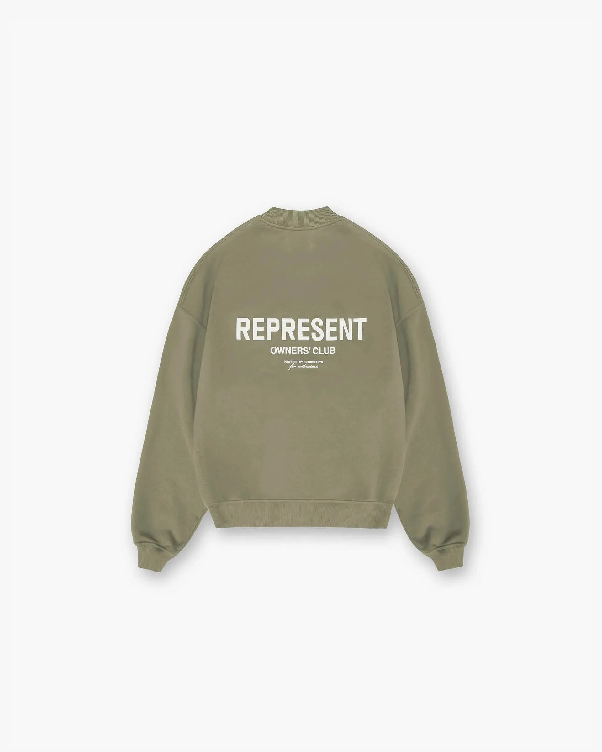 Represent Owners Club Sweater - Olive product sporty appeal