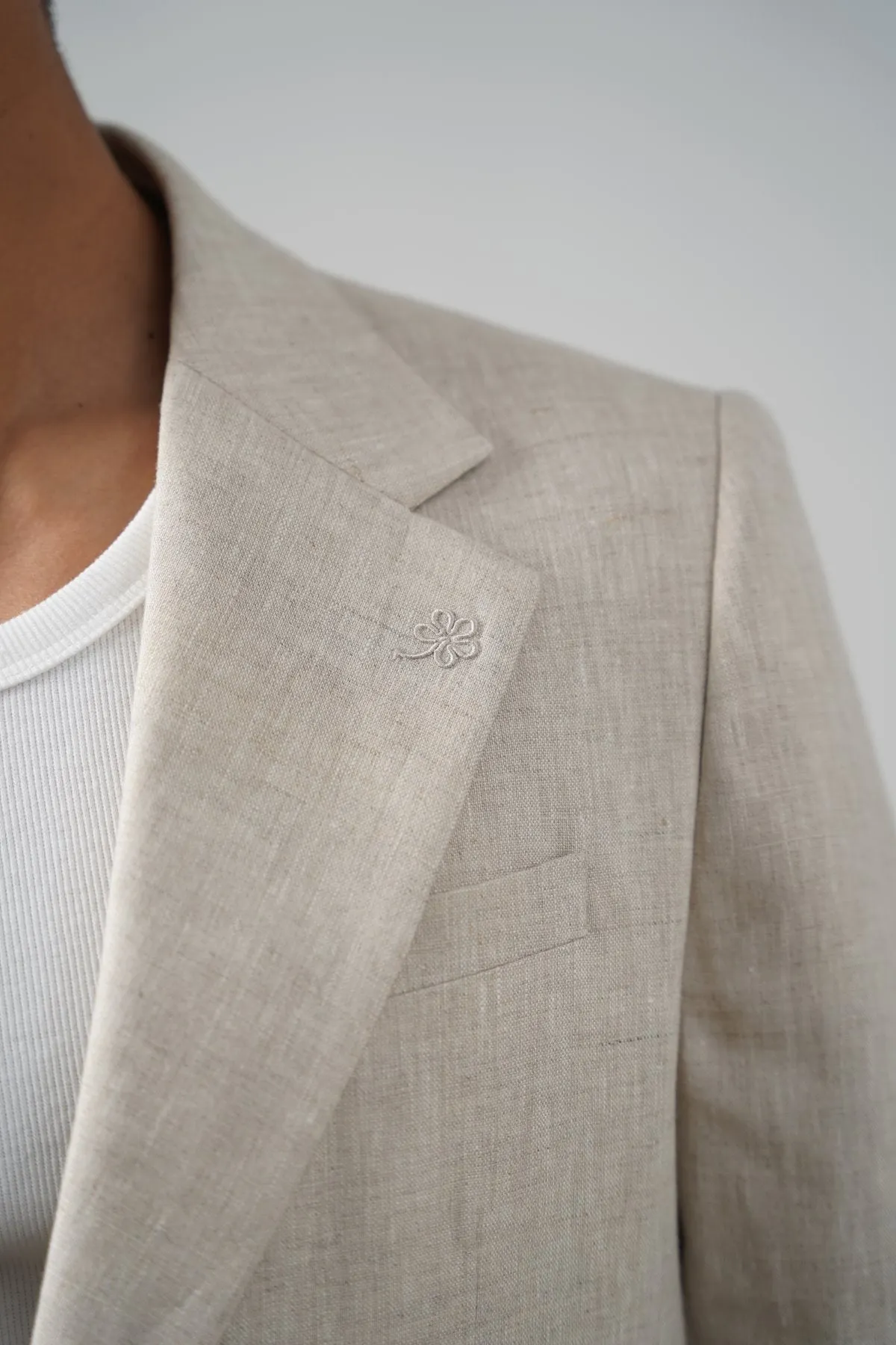 Insulated Layer PURE LINEN BLAZER