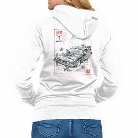 Effortless Look DeLorean Sumi-e