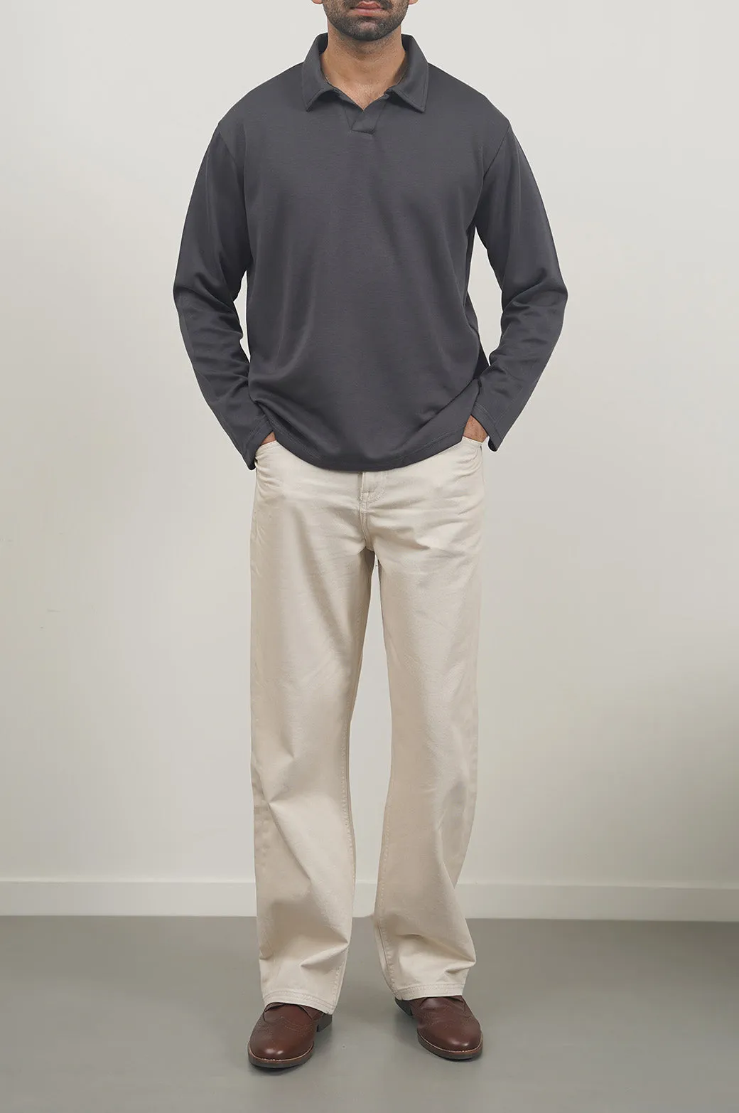 Smart Layering Comfy Design LONG SLEEVE POLO