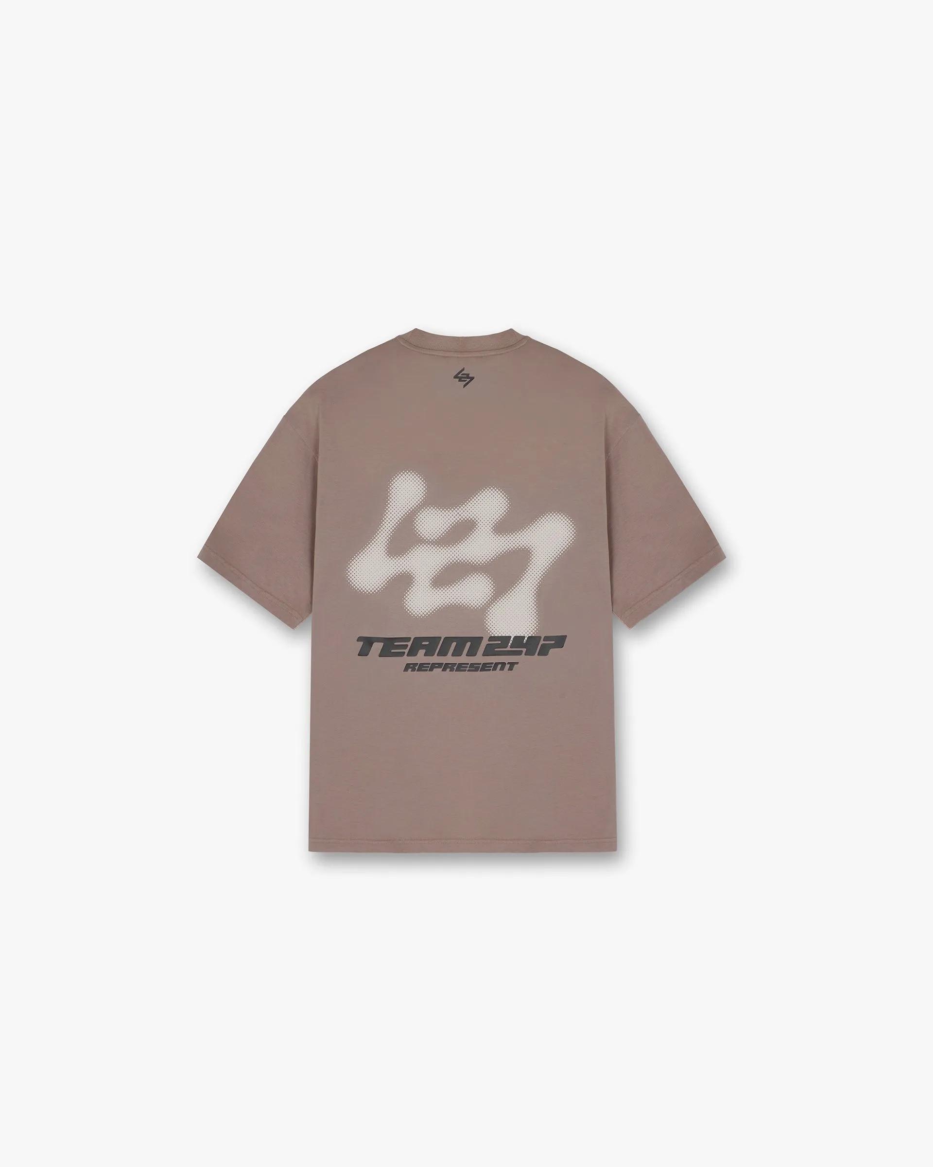 insulated Garment Dyed Technique 247 Future Terrains Oversized T-Shirt - Umber