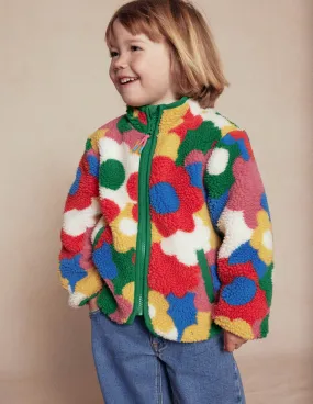 Eden Borg Zip-through Jacket-Multi Flower Power FlexibleCuffSystem