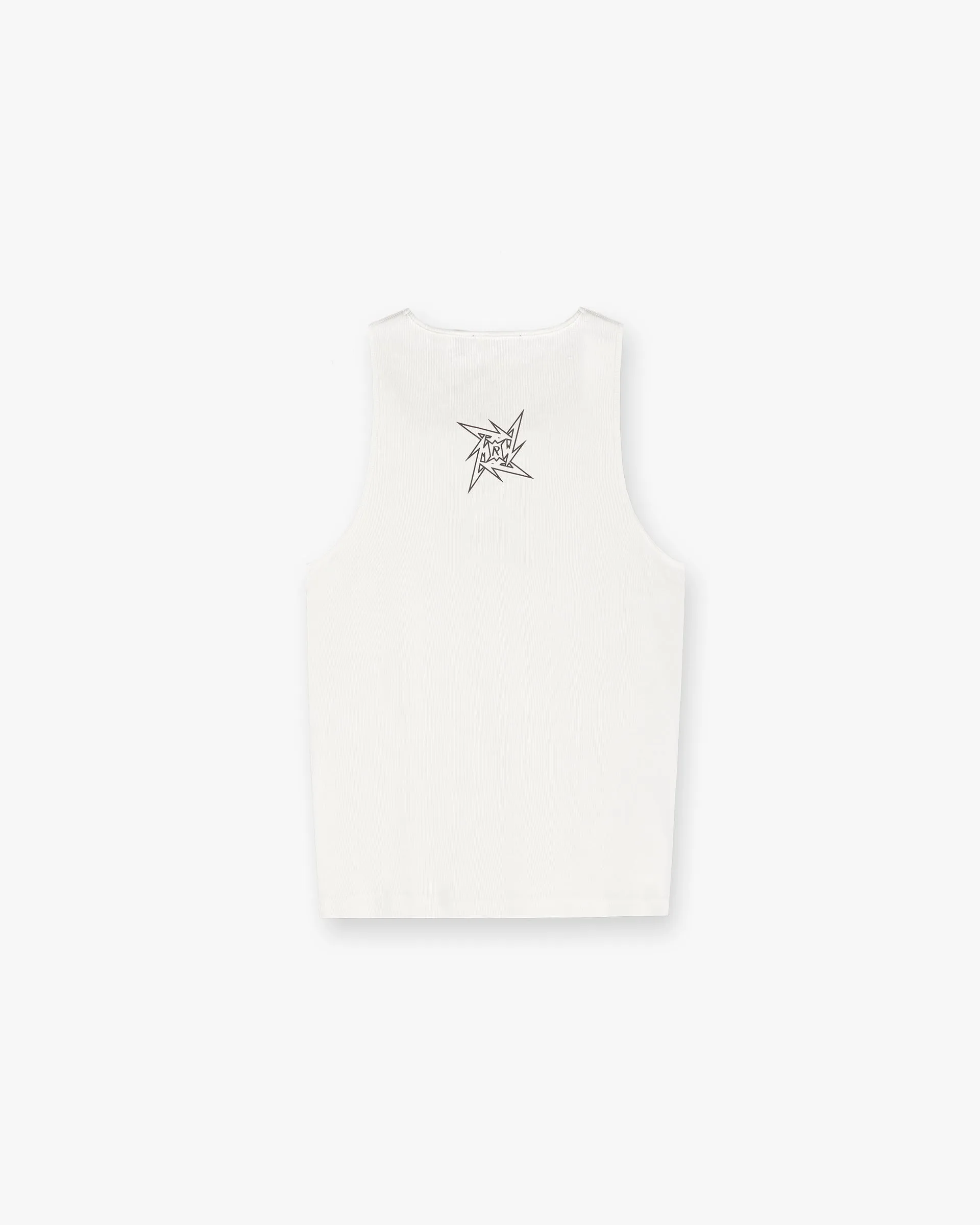 Represent X Metallica Local Crew Vest - Flat White Everyday Comfort