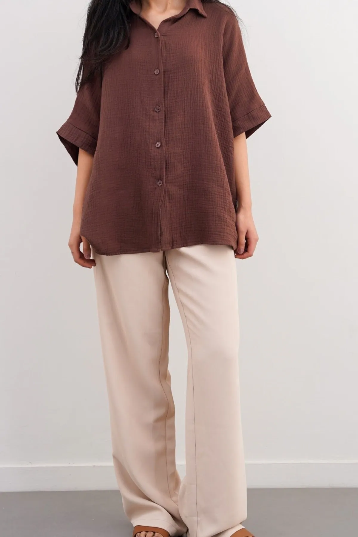 ORGANIC MUSLIN SHIRT High-Quality Craftsmanship