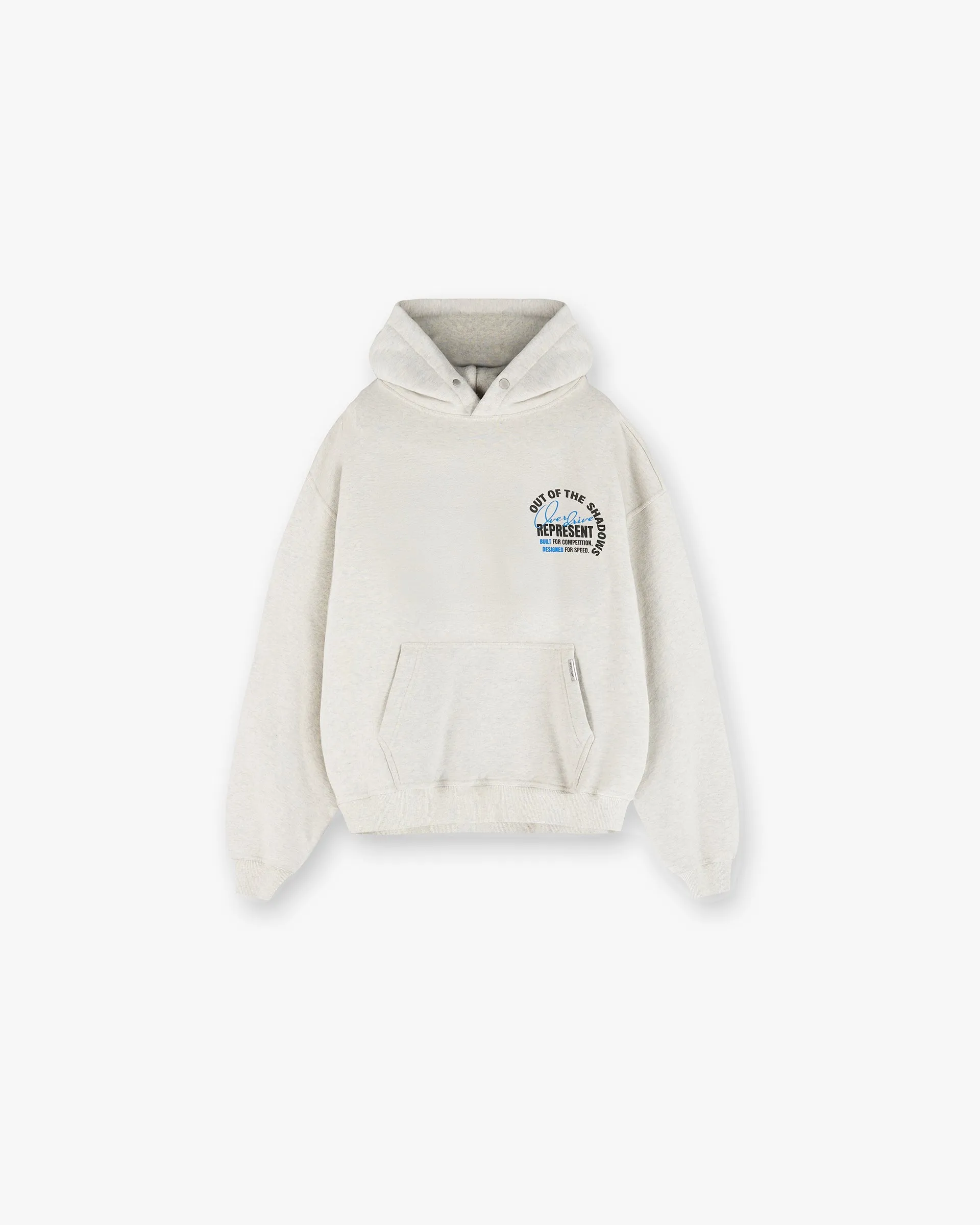 Urban Look Out Of The Shadows Hoodie - Cream Marl