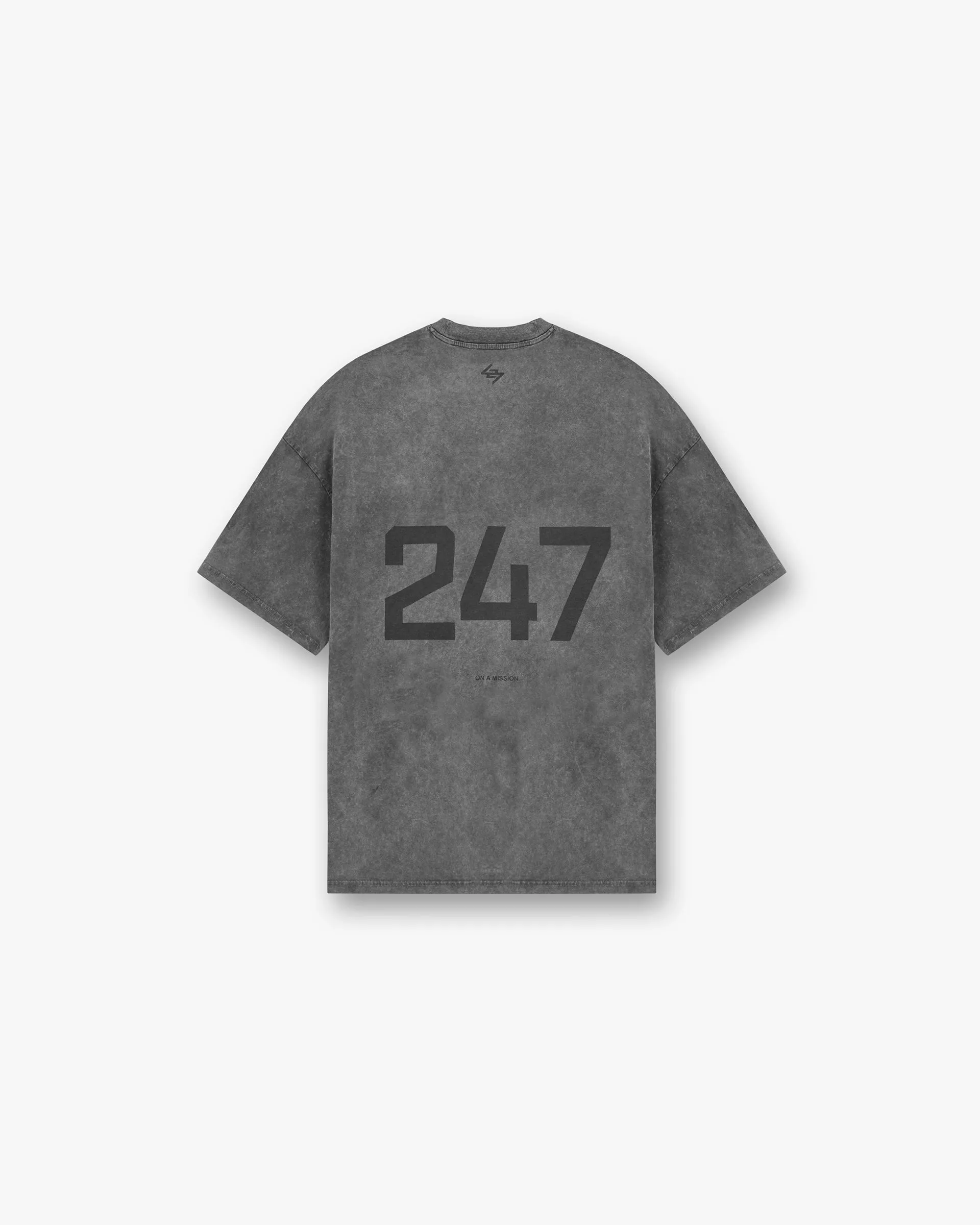 247 Oversized T-Shirt - Pewter Quick-Drying Shirt Fresh Trend