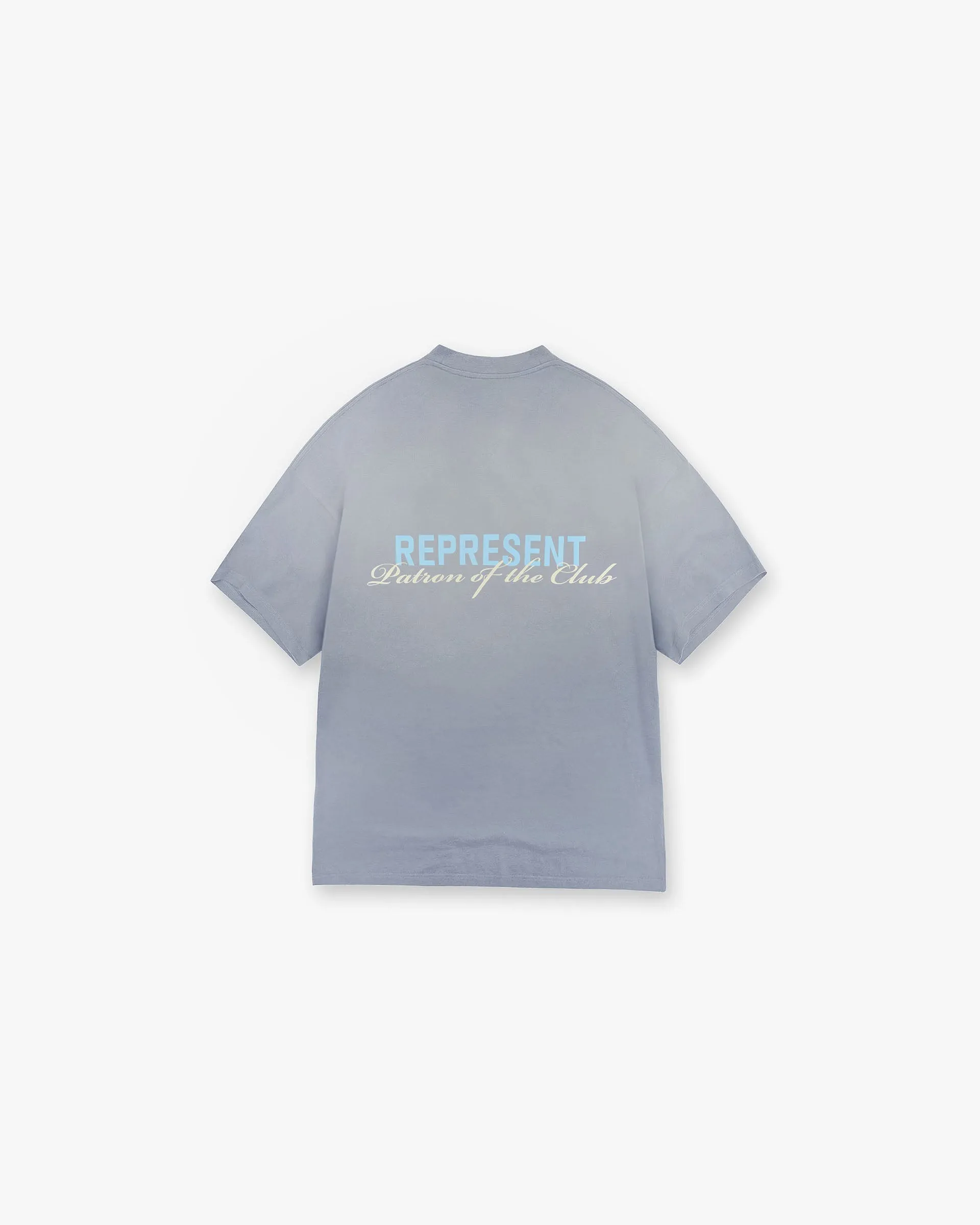 Patron Of The Club T-Shirt - Washed Grey Light Fit