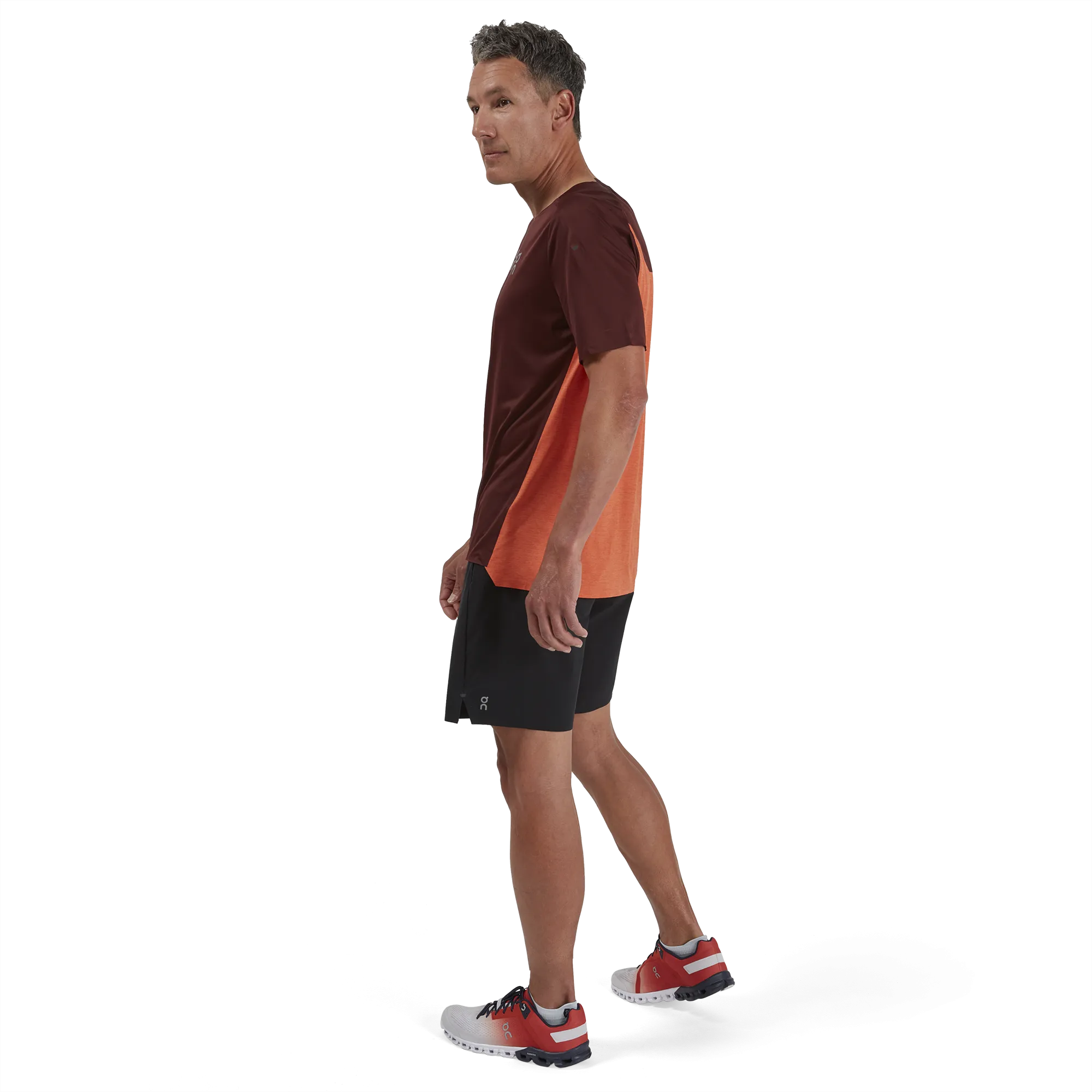 Raw Edge Hem Performance-T