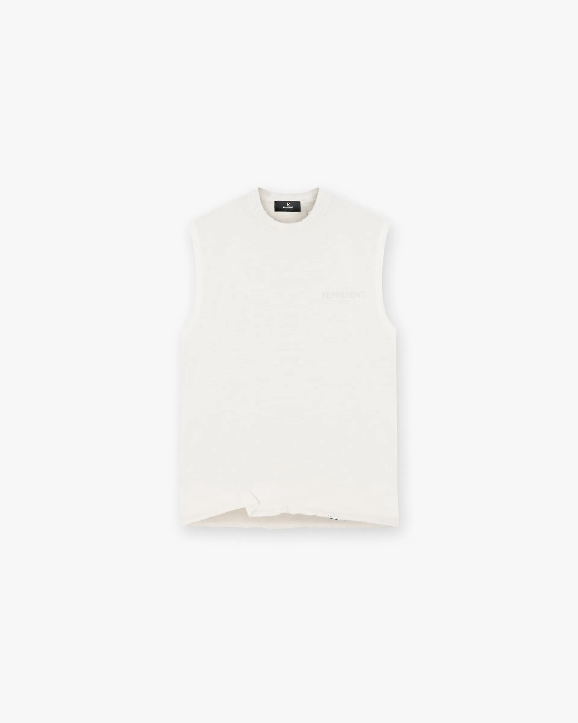 Timeless Layering Comfy Comfort Slub Tank - Flat White