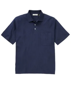 Fashion staples Pima Cotton Short-Sleeve Polo Shirt