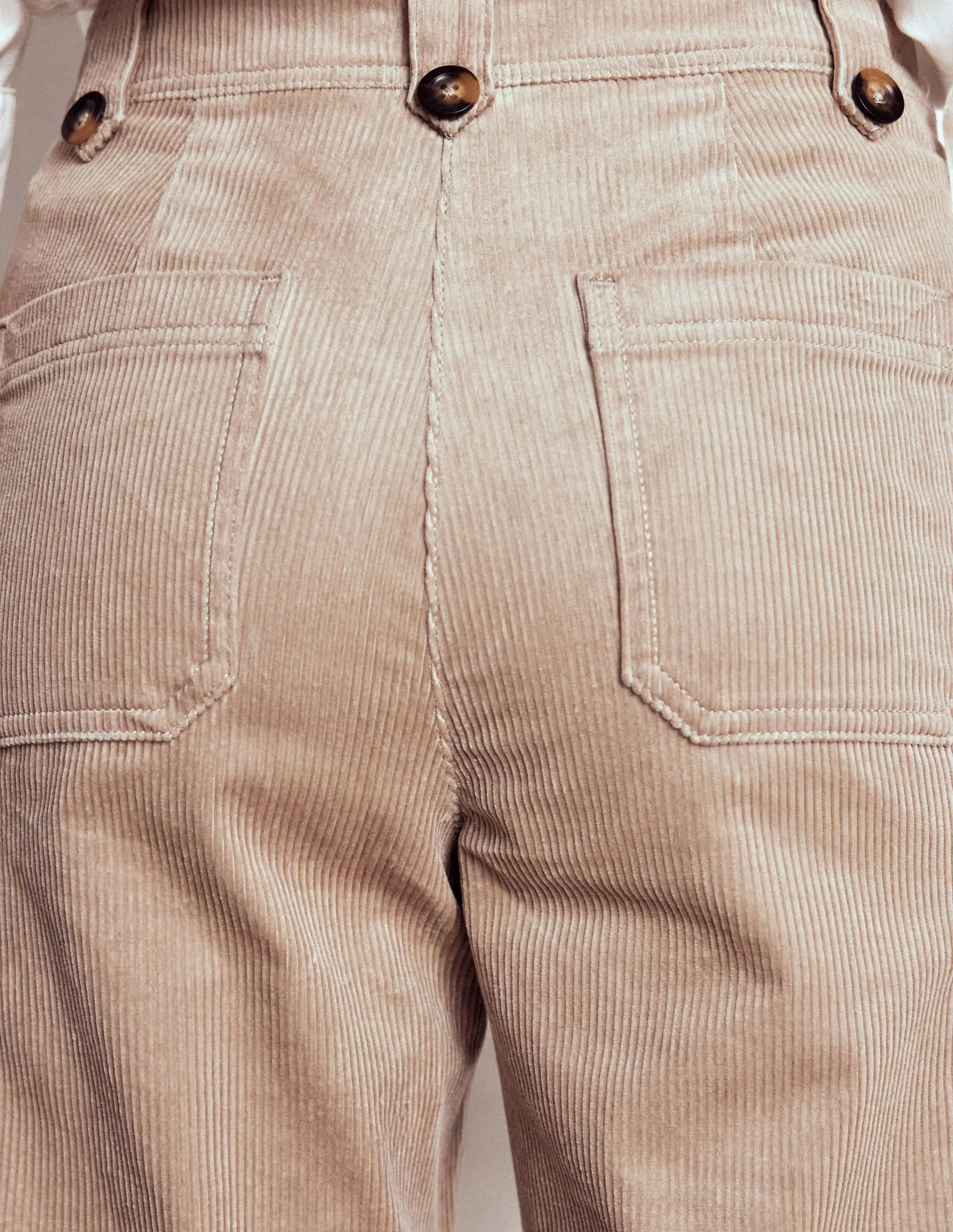 All Season Wear Pimlico Cord Trousers-Nutmeg