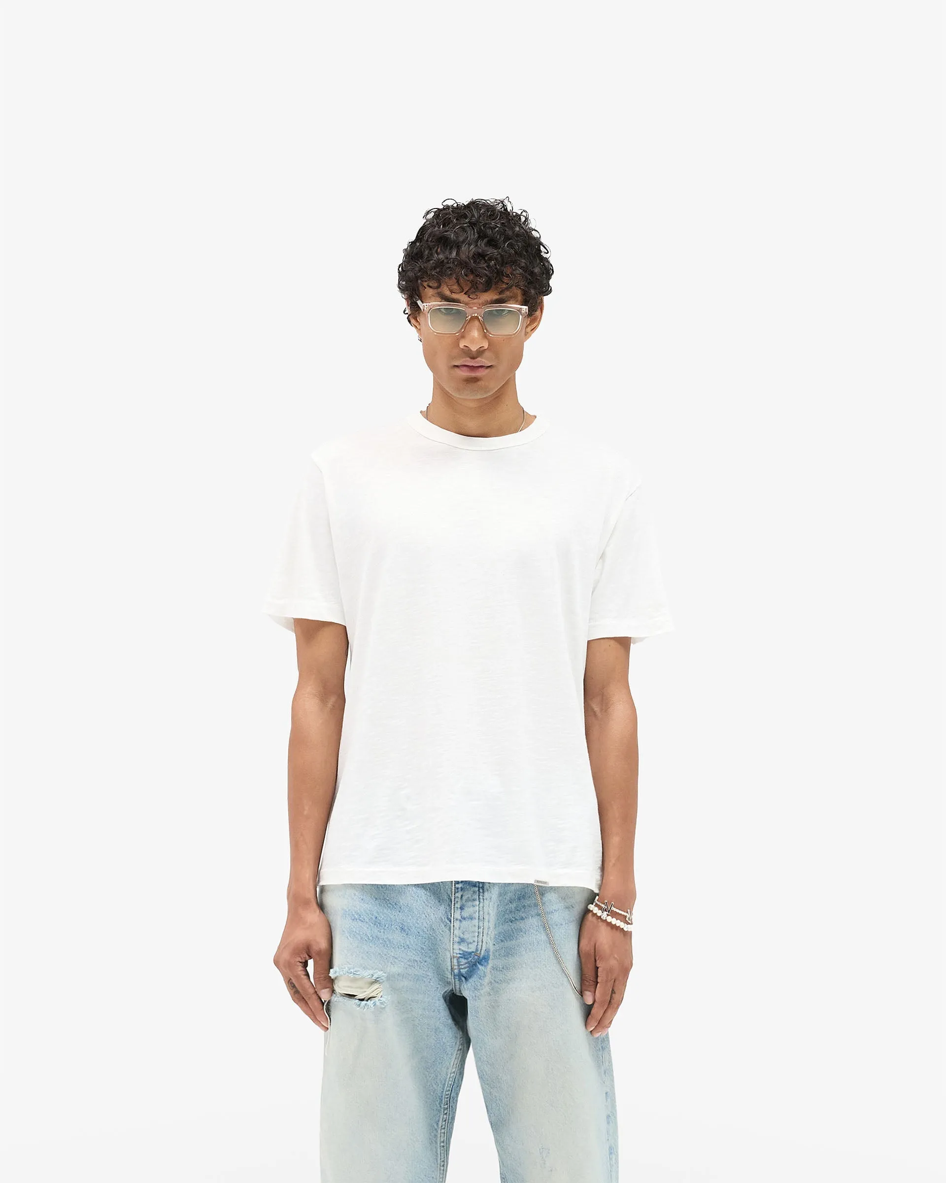 GH T-Shirt - Flat White Minimalistic Wear EnhancedDurabilityFinish